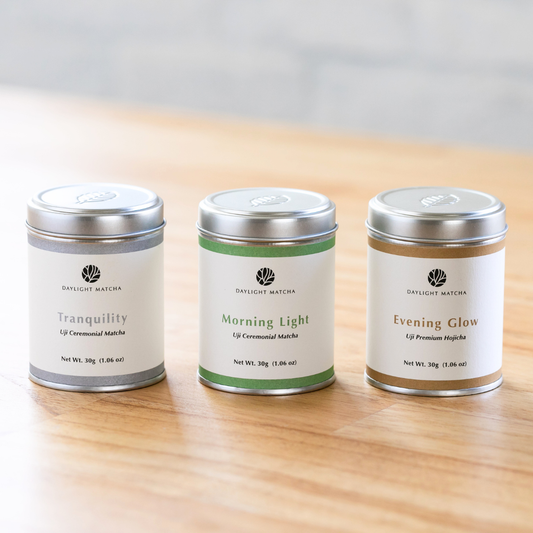 Signature Collection — Morning Light · Tranquility · Evening Glow